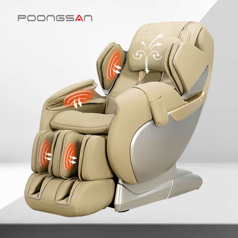 Ghế massage poongsan có tốt không? Giá tầm bao nhiêu?